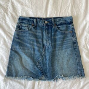 Lucky Brand Blue Denim Mini Skirt